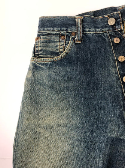 【現状渡し品】【メンズ】 EVIS エヴィス NO.2 DENIM PANTS 2501XX 90S初期 水牛パッチ ナンバー２ デニム パンツ ジーパン ボトムス 156-261002-rt-18-tagh サイズ：W31 L35 カラー：インディゴ 万代Net店