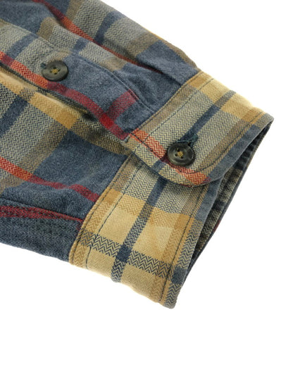 【中古品】【メンズ】 CARHARTT カーハート ORIGINAL FIT HUBBARD L/S PLAID SHIRT 101294 418 チェックシャツ 長袖シャツ 146-261001-na-11-tagh サイズ：2XL カラー：マルチカラー 万代Net店