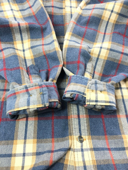 【中古品】【メンズ】 CARHARTT カーハート ORIGINAL FIT HUBBARD L/S PLAID SHIRT 101294 418 チェックシャツ 長袖シャツ 146-261001-na-11-tagh サイズ：2XL カラー：マルチカラー 万代Net店