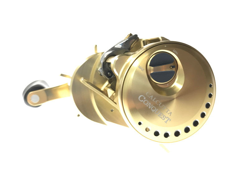 【中古美品】 SHIMANO シマノ 21 CALCUTTA CONQUEST 21 カルカッタコンクエスト 100HG ベイトリール 右ハンドル 釣り 釣り具等 134-261014-rt-10-tagh 万代Net店