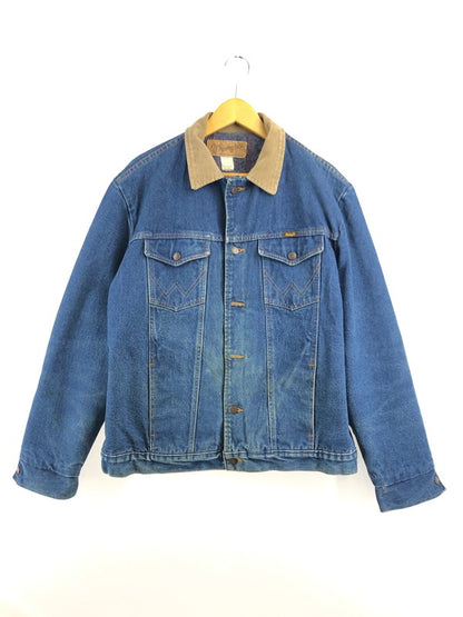 【現状渡し品】【メンズ】 WRANGLER ラングラー USA製 90'S BLANKET LINER DENIM JACKET 90年代 ブランケットライナー デニムジャケット ライトアウター 146-261001-na-21-tagh サイズ：サイズ表記なし 下記参照 カラー：インディゴ 万代Net店