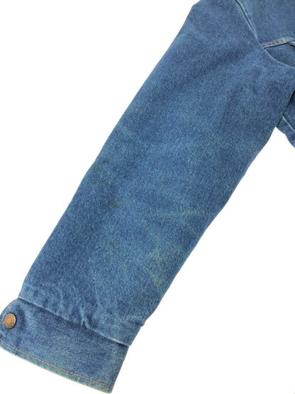 【現状渡し品】【メンズ】 WRANGLER ラングラー USA製 90'S BLANKET LINER DENIM JACKET 90年代 ブランケットライナー デニムジャケット ライトアウター 146-261001-na-21-tagh サイズ：サイズ表記なし 下記参照 カラー：インディゴ 万代Net店