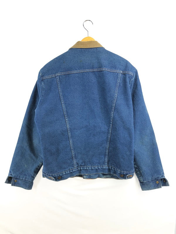 【現状渡し品】【メンズ】 WRANGLER ラングラー USA製 90'S BLANKET LINER DENIM JACKET 90年代 ブランケットライナー デニムジャケット ライトアウター 146-261001-na-21-tagh サイズ：サイズ表記なし 下記参照 カラー：インディゴ 万代Net店