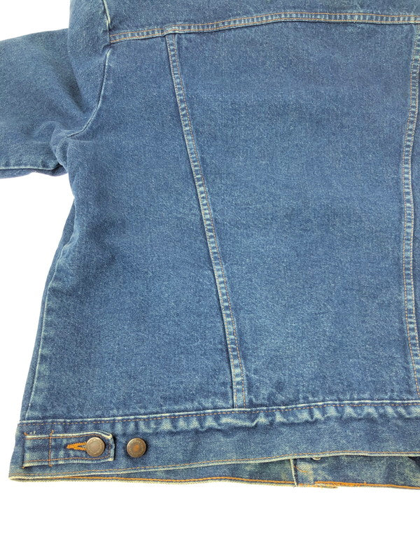 【現状渡し品】【メンズ】 WRANGLER ラングラー USA製 90'S BLANKET LINER DENIM JACKET 90年代 ブランケットライナー デニムジャケット ライトアウター 146-261001-na-21-tagh サイズ：サイズ表記なし 下記参照 カラー：インディゴ 万代Net店