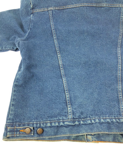 【現状渡し品】【メンズ】 WRANGLER ラングラー USA製 90'S BLANKET LINER DENIM JACKET 90年代 ブランケットライナー デニムジャケット ライトアウター 146-261001-na-21-tagh サイズ：サイズ表記なし 下記参照 カラー：インディゴ 万代Net店