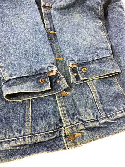 【現状渡し品】【メンズ】 WRANGLER ラングラー USA製 90'S BLANKET LINER DENIM JACKET 90年代 ブランケットライナー デニムジャケット ライトアウター 146-261001-na-21-tagh サイズ：サイズ表記なし 下記参照 カラー：インディゴ 万代Net店