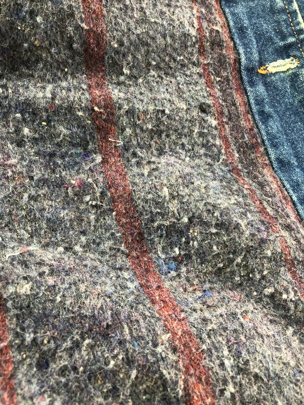 【現状渡し品】【メンズ】 WRANGLER ラングラー USA製 90'S BLANKET LINER DENIM JACKET 90年代 ブランケットライナー デニムジャケット ライトアウター 146-261001-na-21-tagh サイズ：サイズ表記なし 下記参照 カラー：インディゴ 万代Net店