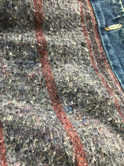 【現状渡し品】【メンズ】 WRANGLER ラングラー USA製 90'S BLANKET LINER DENIM JACKET 90年代 ブランケットライナー デニムジャケット ライトアウター 146-261001-na-21-tagh サイズ：サイズ表記なし 下記参照 カラー：インディゴ 万代Net店