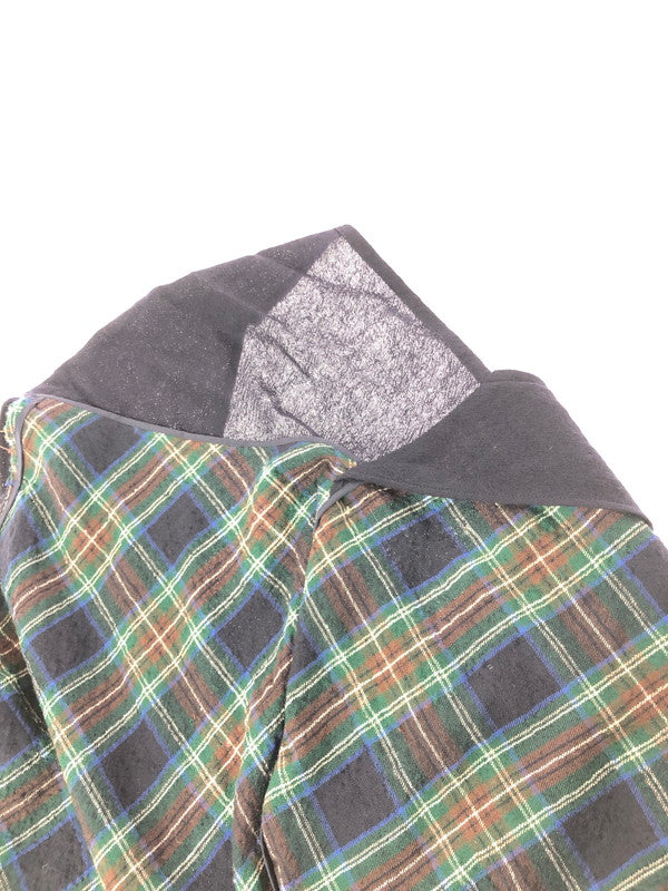 【中古品】【メンズ】 Y'S ワイズ PILING WOOL CHECK ASYMMETRY VEST YM-D31-120 ピリングウール チェック アシンメトリー ロングベスト 140-261001-na-14-tagh サイズ：2 カラー：マルチカラー 万代Net店
