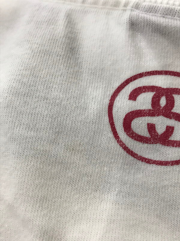 【現状渡し品】【メンズ】 STUSSY ステューシー S/S T-SHIRT WHITE クイーンズスクエア横浜チャプト 10周年記念 ショートスリーブ Tシャツ トップス 142-261002-rt-32-tagh サイズ：XL カラー：ホワイト 万代Net店