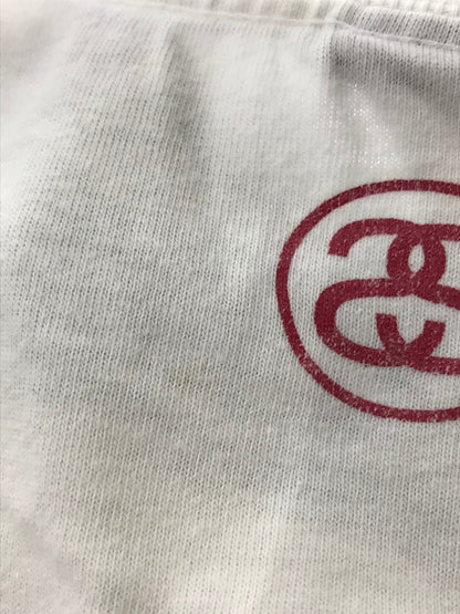 【現状渡し品】【メンズ】 STUSSY ステューシー S/S T-SHIRT WHITE クイーンズスクエア横浜チャプト 10周年記念 ショートスリーブ Tシャツ トップス 142-261002-rt-32-tagh サイズ：XL カラー：ホワイト 万代Net店