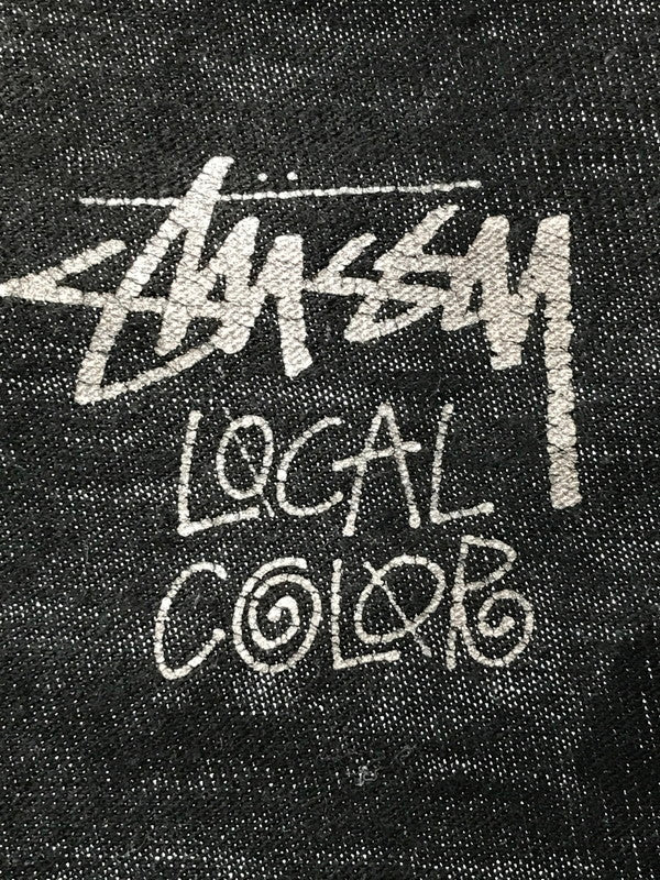 【現状渡し品】【メンズ】 STUSSY ステューシー 30ANNIVERSARY WORLD TOUR S/S T-SHIRT 30周年アニバーサリー ワールド ツアー ショートスリーブ Tシャツ トップス 142-261002-rt-34-tagh サイズ：XL カラー：ブラック 万代Net店