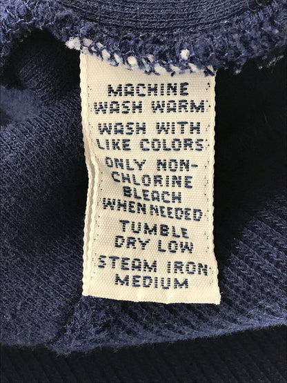 【中古品】【メンズ】 POLO RALPH LAUREN ポロ・ラルフローレン 90's VNECK COTTON SWEAT 90年代 Vネック コットン スウェット トレーナー トップス 146-261002-rt-39-tagh サイズ：S カラー：ネイビー 万代Net店