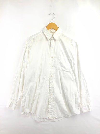 【中古品】【メンズ】 BROOKS BROTHERS ブルックスブラザーズ USA製 80S-90S L/S SHIRT 80-90年代 長袖シャツ 146-261001-na-12-tagh サイズ：16 1/2-4 カラー：ホワイト 万代Net店