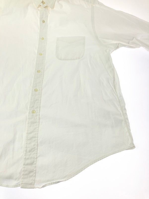 【中古品】【メンズ】 BROOKS BROTHERS ブルックスブラザーズ USA製 80S-90S L/S SHIRT 80-90年代 長袖シャツ 146-261001-na-12-tagh サイズ：16 1/2-4 カラー：ホワイト 万代Net店