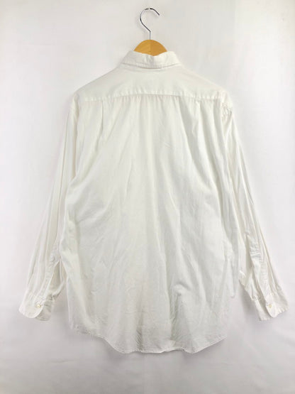 【中古品】【メンズ】 BROOKS BROTHERS ブルックスブラザーズ USA製 80S-90S L/S SHIRT 80-90年代 長袖シャツ 146-261001-na-12-tagh サイズ：16 1/2-4 カラー：ホワイト 万代Net店