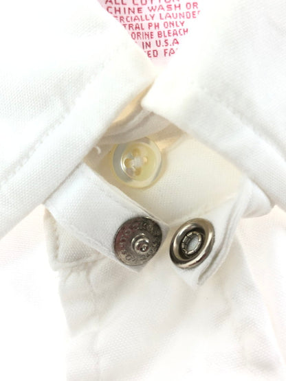 【中古品】【メンズ】 BROOKS BROTHERS ブルックスブラザーズ USA製 80S-90S L/S SHIRT 80-90年代 長袖シャツ 146-261001-na-12-tagh サイズ：16 1/2-4 カラー：ホワイト 万代Net店