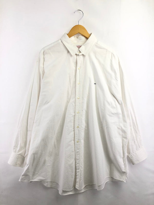 【中古品】【メンズ】 BROOKS BROTHERS ブルックスブラザーズ USA製 00S L/S SHIRT 00年代 長袖シャツ 146-261001-na-13-tagh サイズ：サイズ表記なし 下記参照 カラー：ホワイト 万代Net店