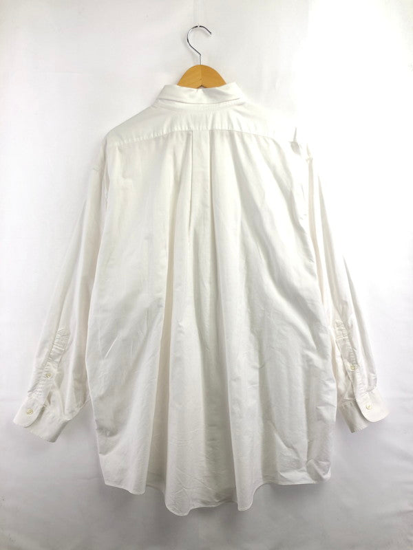 【中古品】【メンズ】 BROOKS BROTHERS ブルックスブラザーズ USA製 00S L/S SHIRT 00年代 長袖シャツ 146-261001-na-13-tagh サイズ：サイズ表記なし 下記参照 カラー：ホワイト 万代Net店