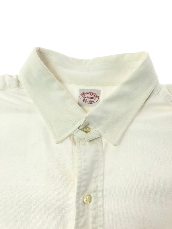 【中古品】【メンズ】 BROOKS BROTHERS ブルックスブラザーズ USA製 00S L/S SHIRT 00年代 長袖シャツ 146-261001-na-13-tagh サイズ：サイズ表記なし 下記参照 カラー：ホワイト 万代Net店