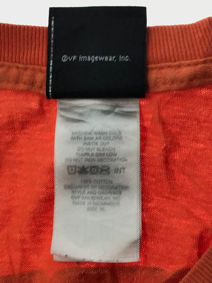 【現状渡し品】【メンズ】 HARLEY-DAVIDSON ハレー ダビッドソン APACHE JUNCTION ARIZONA L/S T-SHIRT アパッチ ジャンクション アリゾナ ロングスリーブ Tシャツ 146-261002-rt-37-tagh サイズ：XL カラー：オレンジ 万代Net店