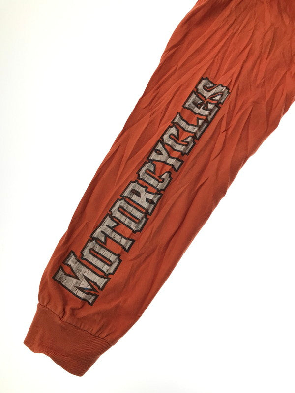 【現状渡し品】【メンズ】 HARLEY-DAVIDSON ハレー ダビッドソン APACHE JUNCTION ARIZONA L/S T-SHIRT アパッチ ジャンクション アリゾナ ロングスリーブ Tシャツ 146-261002-rt-37-tagh サイズ：XL カラー：オレンジ 万代Net店
