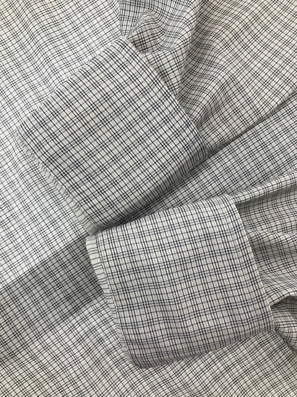 【中古品】【メンズ】 ARROW KNITS アローニット 70S-80S L/S CHECK SHIRT 70年代-80年代 韓国製 チェックシャツ 長袖シャツ 146-261005-na-01-tagh サイズ：16/32 カラー：マルチカラー 万代Net店