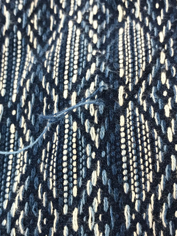 【中古品】【メンズ】 STUDIO D'ARTISAN ステュディオ・ダ・ルチザン 5606 L/S SHIRT カセ染め刺し子 長袖シャツ 145-261005-na-03-tagh サイズ：40 カラー：ブルー 万代Net店