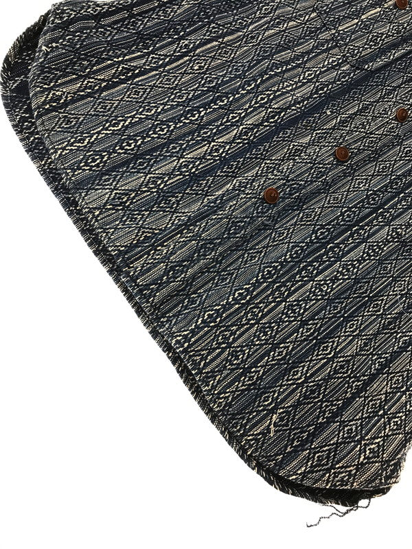 【中古品】【メンズ】 STUDIO D'ARTISAN ステュディオ・ダ・ルチザン 5606 L/S SHIRT カセ染め刺し子 長袖シャツ 145-261005-na-03-tagh サイズ：40 カラー：ブルー 万代Net店