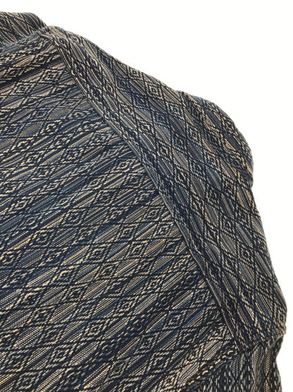 【中古品】【メンズ】 STUDIO D'ARTISAN ステュディオ・ダ・ルチザン 5606 L/S SHIRT カセ染め刺し子 長袖シャツ 145-261005-na-03-tagh サイズ：40 カラー：ブルー 万代Net店