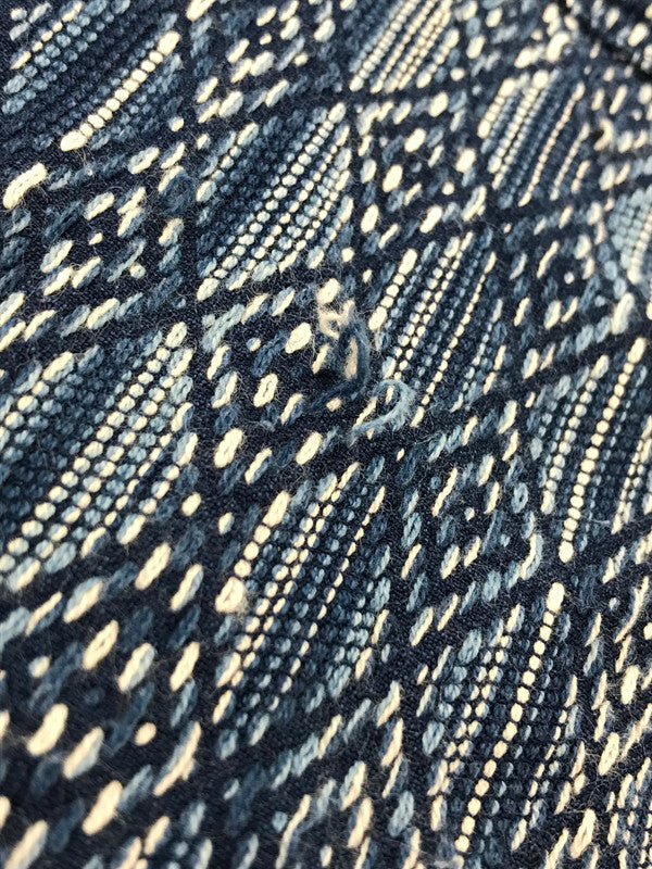 【中古品】【メンズ】 STUDIO D'ARTISAN ステュディオ・ダ・ルチザン 5606 L/S SHIRT カセ染め刺し子 長袖シャツ 145-261005-na-03-tagh サイズ：40 カラー：ブルー 万代Net店