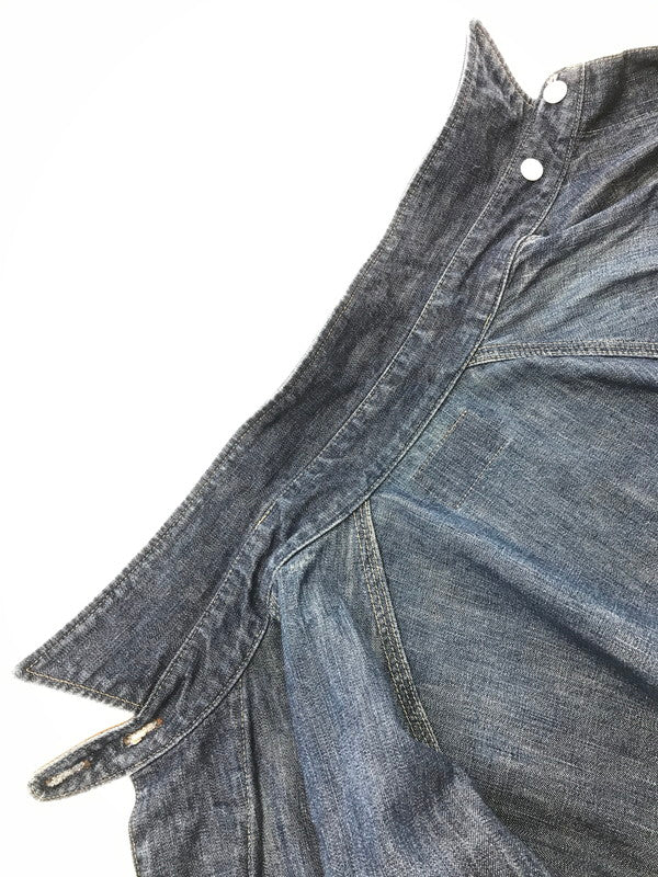 【中古品】【メンズ】 DELUXEWARE デラックスウエア L/S DENIM SHIRT デニムシャツ 長袖シャツ 145-261005-na-04-tagh サイズ：サイズ表記なし 下記参照 カラー：インディゴ 万代Net店