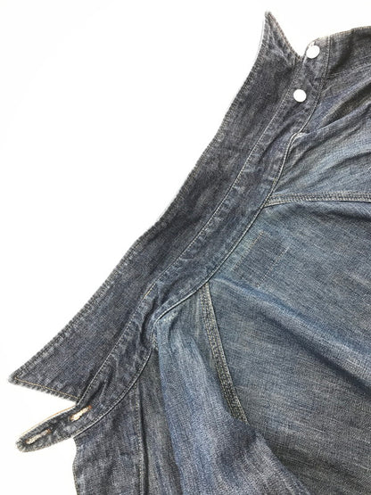 【中古品】【メンズ】 DELUXEWARE デラックスウエア L/S DENIM SHIRT デニムシャツ 長袖シャツ 145-261005-na-04-tagh サイズ：サイズ表記なし 下記参照 カラー：インディゴ 万代Net店
