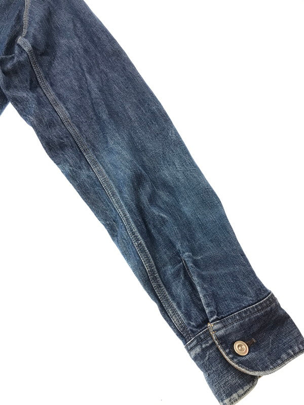 【中古品】【メンズ】 DELUXEWARE デラックスウエア L/S DENIM SHIRT デニムシャツ 長袖シャツ 145-261005-na-04-tagh サイズ：サイズ表記なし 下記参照 カラー：インディゴ 万代Net店