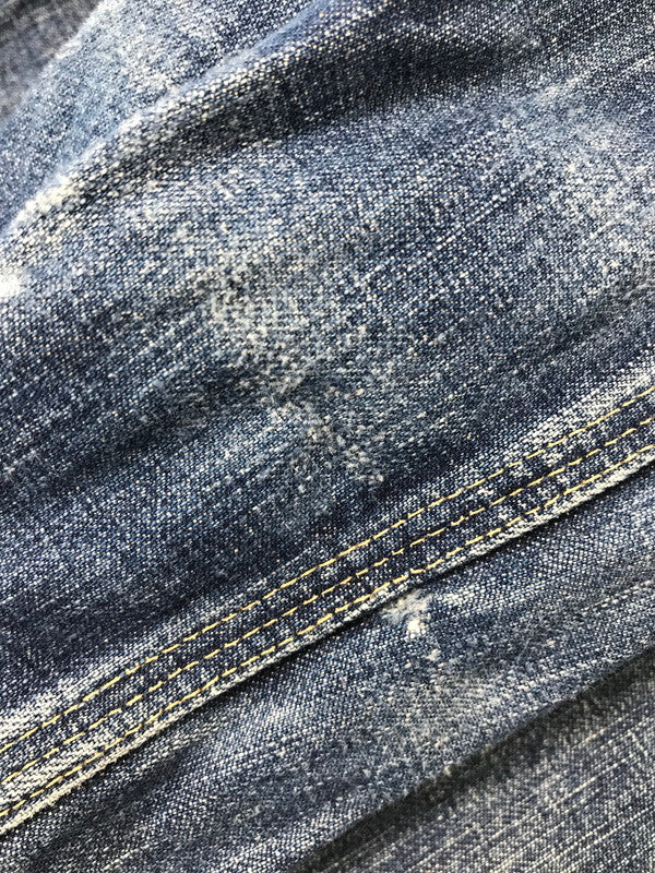【中古品】【メンズ】 DELUXEWARE デラックスウエア L/S DENIM SHIRT デニムシャツ 長袖シャツ 145-261005-na-04-tagh サイズ：サイズ表記なし 下記参照 カラー：インディゴ 万代Net店
