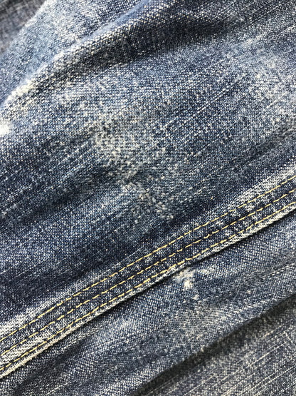 【中古品】【メンズ】 DELUXEWARE デラックスウエア L/S DENIM SHIRT デニムシャツ 長袖シャツ 145-261005-na-04-tagh サイズ：サイズ表記なし 下記参照 カラー：インディゴ 万代Net店