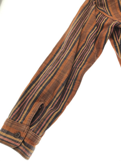 【現状渡し品】【メンズ】 DELUXEWARE デラックスウエア OLD MADE L/S FLANNEL SHIRT フランネルシャツ 長袖シャツ 145-261005-na-06-tagh サイズ：サイズ表記なし 下記参照 カラー：オレンジ系 万代Net店