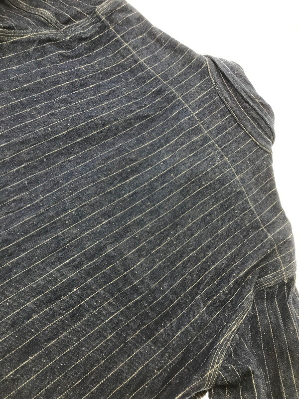 【中古品】【メンズ】 DELUXEWARE デラックスウエア L/S DENIM SHIRT デニムシャツ 長袖シャツ 145-261005-na-05-tagh サイズ：L カラー：インディゴ 万代Net店