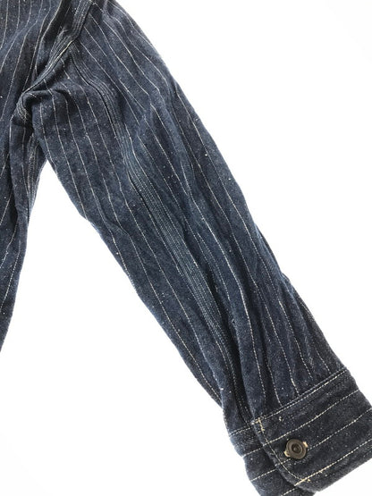 【中古品】【メンズ】 DELUXEWARE デラックスウエア L/S DENIM SHIRT デニムシャツ 長袖シャツ 145-261005-na-05-tagh サイズ：L カラー：インディゴ 万代Net店