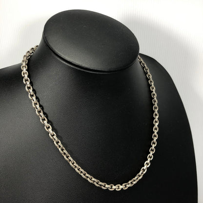 【中古品】【メンズ】 CHROME HEARTS クロムハーツ SV925 PAPER CHAIN NECKLACE 18INCH シルバー925 ペーパーチェーンネックレス 18インチ 190-261028-rt-11-tagh カラー：シルバー 万代Net店
