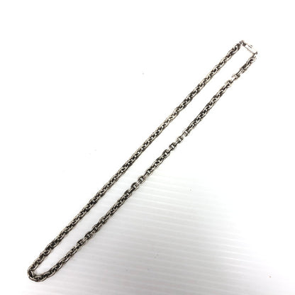 【中古品】【メンズ】 CHROME HEARTS クロムハーツ SV925 PAPER CHAIN NECKLACE 18INCH シルバー925 ペーパーチェーンネックレス 18インチ 190-261028-rt-11-tagh カラー：シルバー 万代Net店