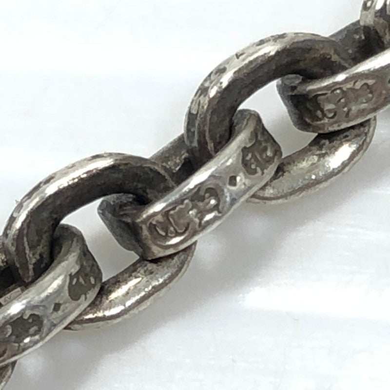 【中古品】【メンズ】 CHROME HEARTS クロムハーツ SV925 PAPER CHAIN NECKLACE 18INCH シルバー925 ペーパーチェーンネックレス 18インチ 190-261028-rt-11-tagh カラー：シルバー 万代Net店