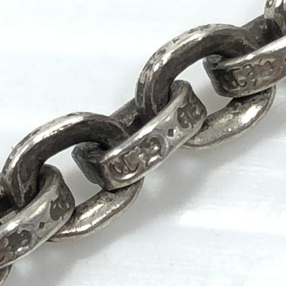 【中古品】【メンズ】 CHROME HEARTS クロムハーツ SV925 PAPER CHAIN NECKLACE 18INCH シルバー925 ペーパーチェーンネックレス 18インチ 190-261028-rt-11-tagh カラー：シルバー 万代Net店