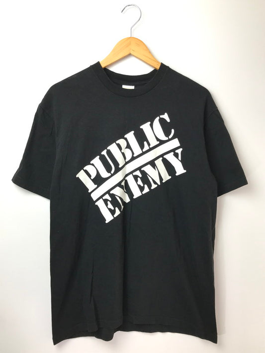 【中古品】【メンズ】 SUPREME シュプリーム × UNDER COVER アンダーカバー 18SS PUBLIC ENEMY TEE パブリック エネミー Tシャツ 半袖Tシャツ トップス 149-261001-rt-02-tagh サイズ：M カラー：ブラック 万代Net店