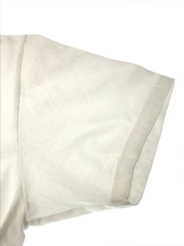 【中古品】【メンズ】 SUPREME シュプリーム × YOHJI YAMAMOTO ヨウジヤマモト 20AW LOGO TEE WHITE ロゴ ショートスリーブ Tシャツ トップス 半袖Tシャツ 149-261001-rt-01-tagh サイズ：L カラー：ホワイト 万代Net店