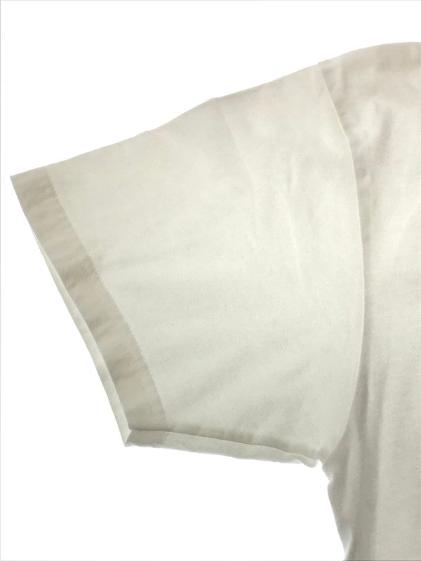 【中古品】【メンズ】 SUPREME シュプリーム × YOHJI YAMAMOTO ヨウジヤマモト 20AW LOGO TEE WHITE ロゴ ショートスリーブ Tシャツ トップス 半袖Tシャツ 149-261001-rt-01-tagh サイズ：L カラー：ホワイト 万代Net店