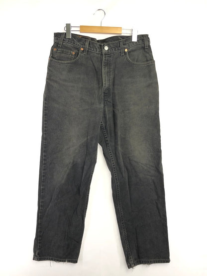 【現状渡し品】【メンズ】 LEVI'S リーバイス RELAXED FIT 00's 501 BLACK DENIM PANTS 550-0260 USA製 00年製 リラックス フィット デニム パンツ ジーンズ 157-261002-rt-20-tagh サイズ：W36 L30 カラー：ブラック 万代Net店