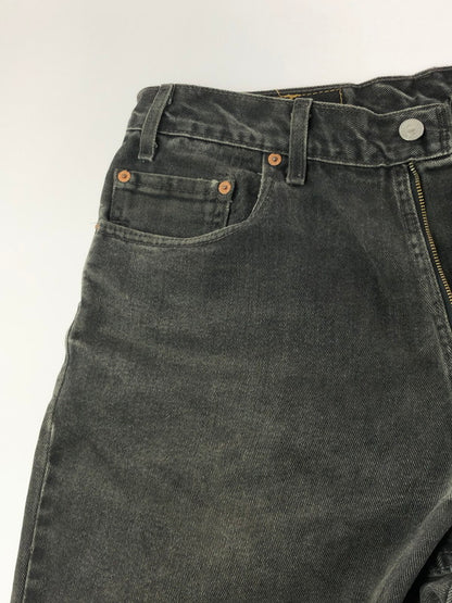 【現状渡し品】【メンズ】 LEVI'S リーバイス RELAXED FIT 00's 501 BLACK DENIM PANTS 550-0260 USA製 00年製 リラックス フィット デニム パンツ ジーンズ 157-261002-rt-20-tagh サイズ：W36 L30 カラー：ブラック 万代Net店