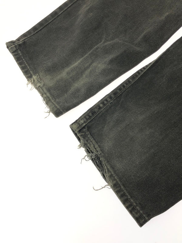 【現状渡し品】【メンズ】 LEVI'S リーバイス RELAXED FIT 00's 501 BLACK DENIM PANTS 550-0260 USA製 00年製 リラックス フィット デニム パンツ ジーンズ 157-261002-rt-20-tagh サイズ：W36 L30 カラー：ブラック 万代Net店