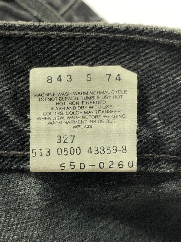 【現状渡し品】【メンズ】 LEVI'S リーバイス RELAXED FIT 00's 501 BLACK DENIM PANTS 550-0260 USA製 00年製 リラックス フィット デニム パンツ ジーンズ 157-261002-rt-20-tagh サイズ：W36 L30 カラー：ブラック 万代Net店